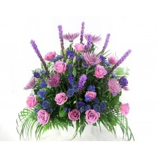 Lavender Reflections Basket